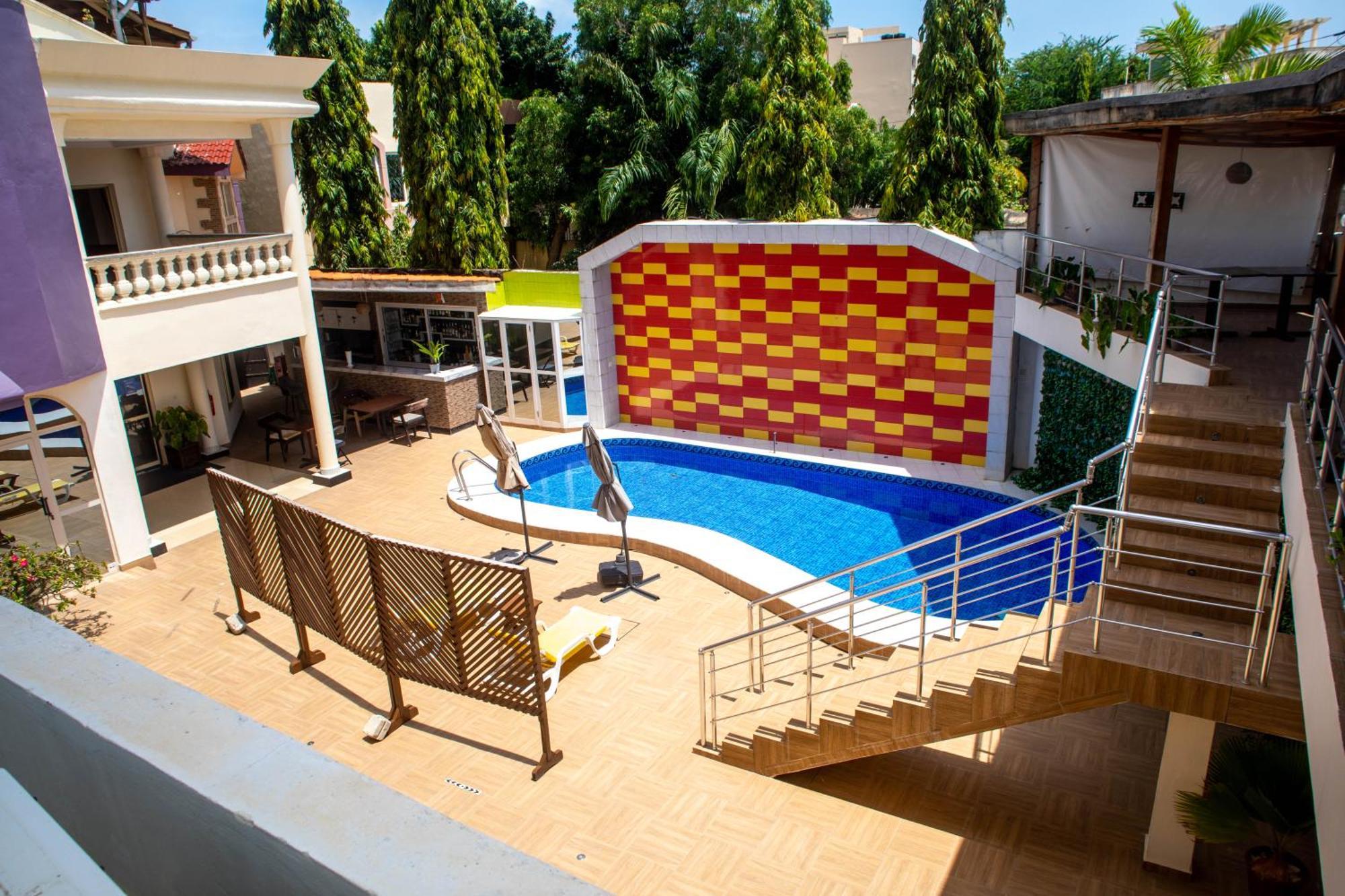 Hotel Les Orchidées Cotonou Esterno foto